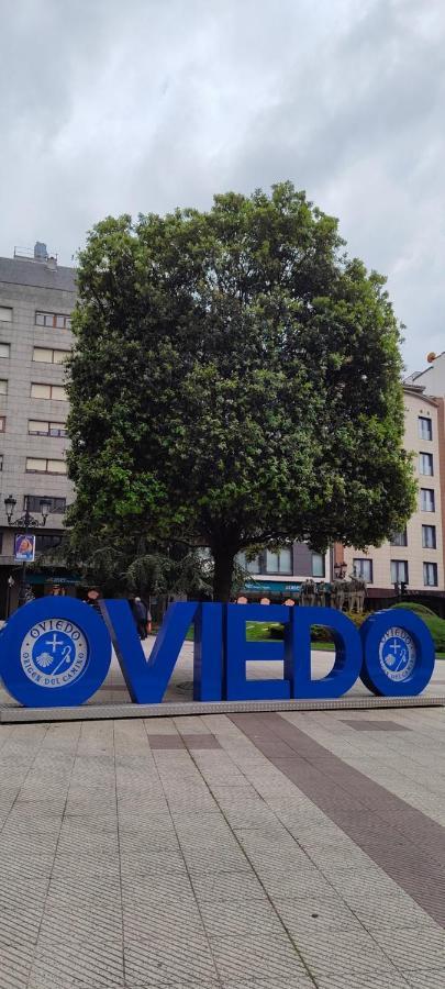 Oviedo Centro- Parking Gratuito Apartment Bagian luar foto